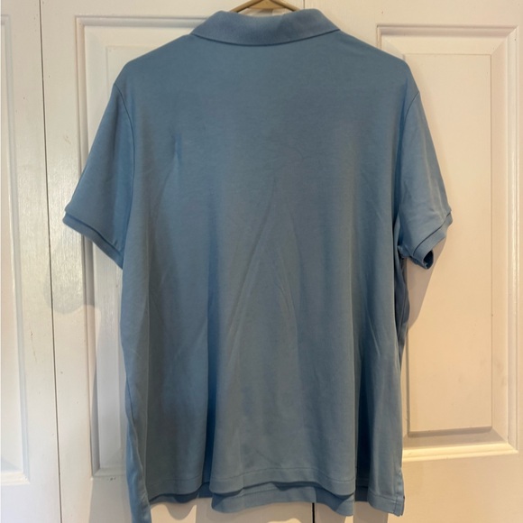Lands' End Women’s Light Blue Polo Shirt - Picture 4 of 6